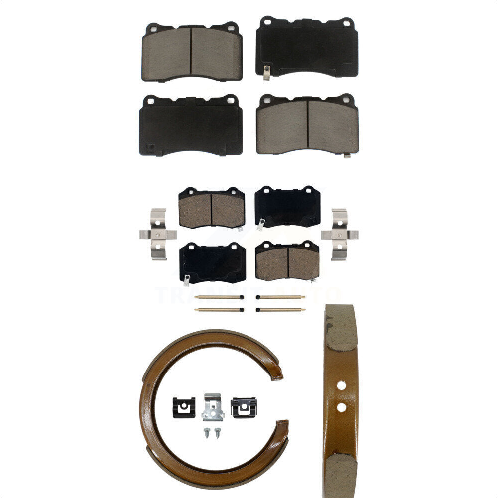 [Avant + Arrière] Kit de plaquette (céramique) de frein pour Cadillac CTS STS KCN-100103