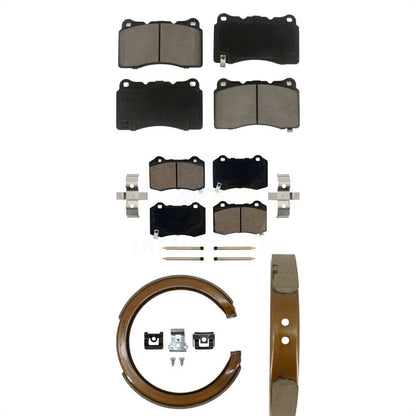 [Avant + Arrière] Kit de plaquette (céramique) de frein pour Cadillac CTS STS KCN-100103