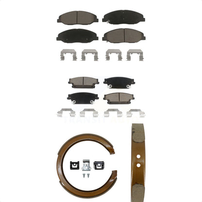 [Avant + Arrière] Kit de plaquette (céramique) de frein pour Cadillac STS avec Performance Brakes KCN-100105