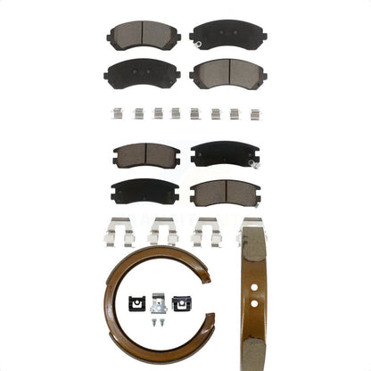 [Avant + Arrière] Kit de plaquette (céramique) de frein pour Buick Rendezvous Chevrolet Venture Pontiac Montana Aztek KCN-100106