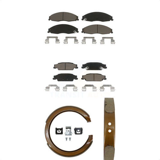[Avant + Arrière] Kit de plaquette (céramique) de frein pour Cadillac CTS KCN-100107