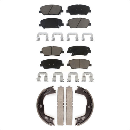 [Avant + Arrière] Kit de plaquette (céramique) de frein pour Hyundai Genesis Coupe KCN-100113