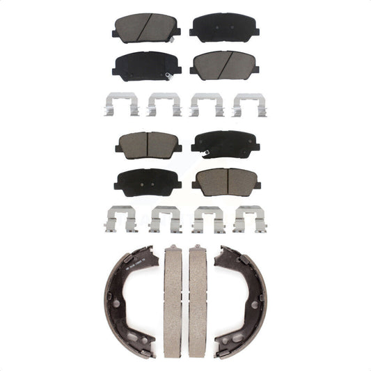 [Avant + Arrière] Kit de plaquette (céramique) de frein pour Hyundai Genesis Coupe KCN-100113