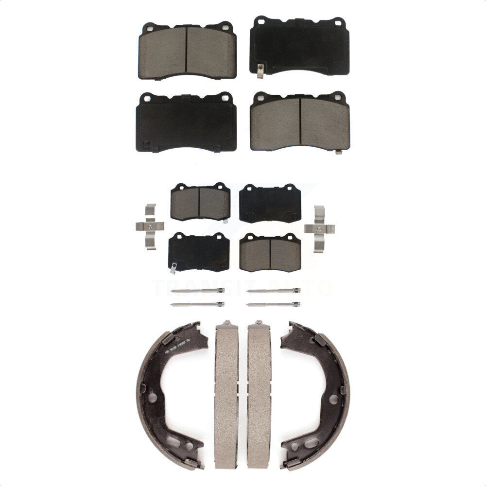 [Avant + Arrière] Kit de plaquette (céramique) de frein pour Hyundai Genesis Coupe KCN-100114