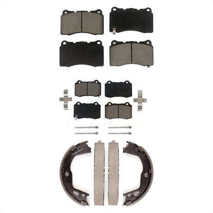 [Avant + Arrière] Kit de plaquette (céramique) de frein pour Hyundai Genesis Coupe KCN-100114