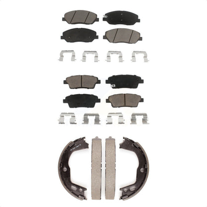 [Avant + Arrière] Kit de plaquette (céramique) de frein pour Hyundai Genesis 3.8L KCN-100115 par Transit Auto