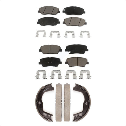 [Avant + Arrière] Kit de plaquette (céramique) de frein pour Hyundai Genesis 3.8L KCN-100117 par Transit Auto