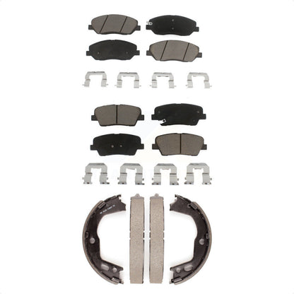 [Avant + Arrière] Kit de plaquette (céramique) de frein pour Hyundai Genesis 3.8L KCN-100117