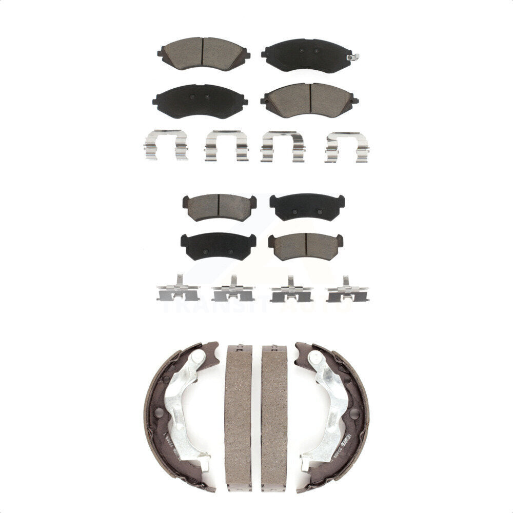 [Avant + Arrière] Kit de plaquette (céramique) de frein pour Suzuki Forenza Reno KCN-100119