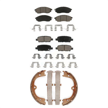 [Avant + Arrière] Kit de plaquette (céramique) de frein pour 2006-2008 INFINITI FX35 FX45 KCN-100121