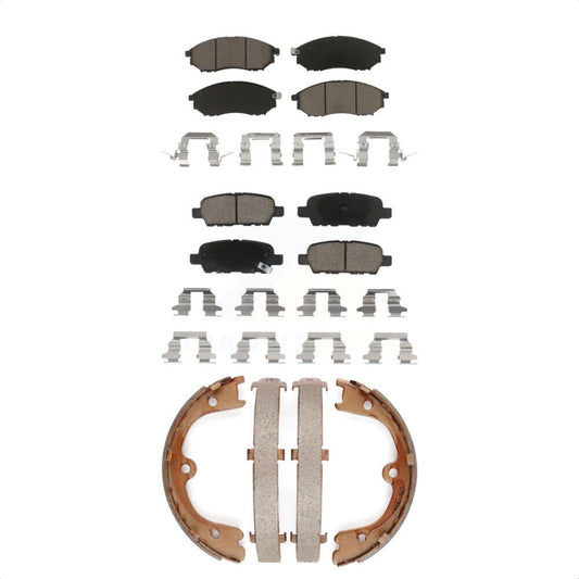 [Avant + Arrière] Kit de plaquette (céramique) de frein pour 2006-2008 INFINITI FX35 FX45 KCN-100121