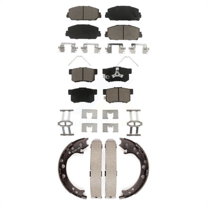 [Avant + Arrière] Kit de plaquette (céramique) de frein pour 2013-2018 Acura RDX KCN-100123