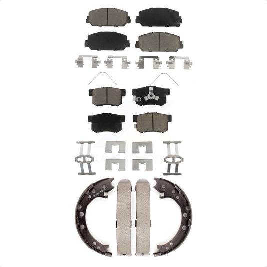 [Avant + Arrière] Kit de plaquette (céramique) de frein pour 2013-2018 Acura RDX KCN-100123