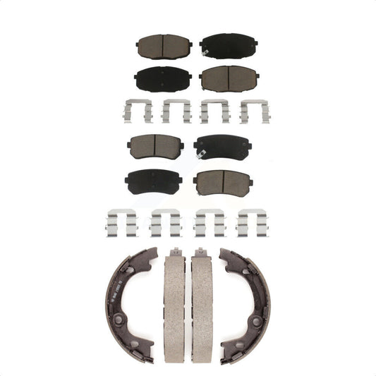 [Avant + Arrière] Kit de plaquette (céramique) de frein pour Hyundai Elantra KCN-100128 par Transit Auto