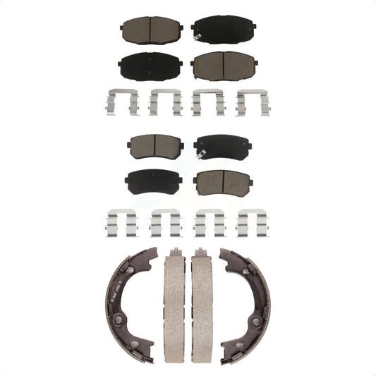 [Avant + Arrière] Kit de plaquette (céramique) de frein pour Hyundai Elantra KCN-100128