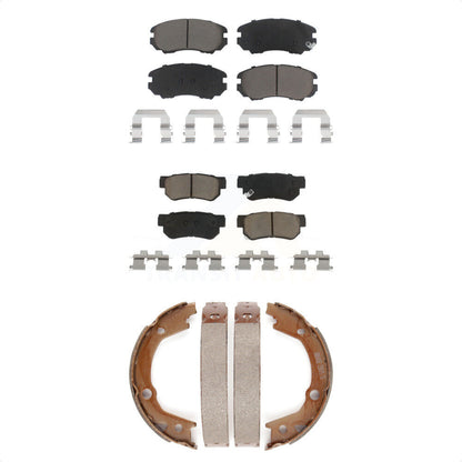 [Avant + Arrière] Kit de plaquette (céramique) de frein pour Hyundai Elantra Sonata Kia Sportage Tucson Optima KCN-100129