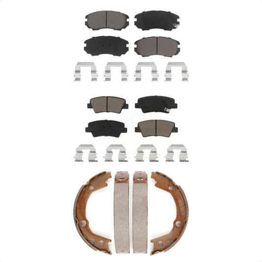 [Avant + Arrière] Kit de plaquette (céramique) de frein pour Hyundai Sonata Elantra KCN-100130