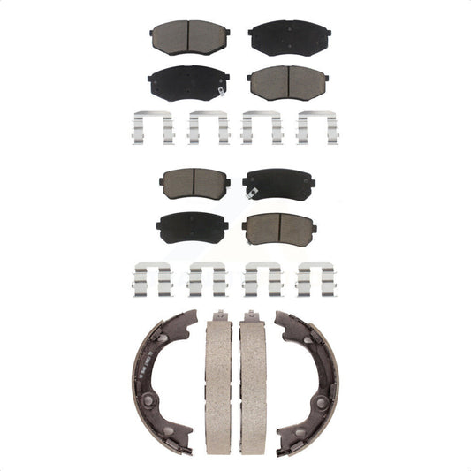 [Avant + Arrière] Kit de plaquette (céramique) de frein pour 2010-2012 Hyundai Tucson FWD KCN-100131