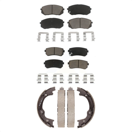 [Avant + Arrière] Kit de plaquette (céramique) de frein pour 2013-2015 Hyundai Tucson FWD KCN-100132