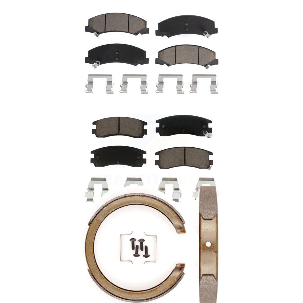 [Avant + Arrière] Kit de plaquette (céramique) de frein pour Chevrolet Impala Monte Carlo KCN-100135