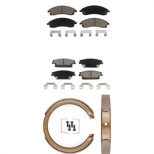 [Avant + Arrière] Kit de plaquette (céramique) de frein pour Cadillac STS KCN-100137