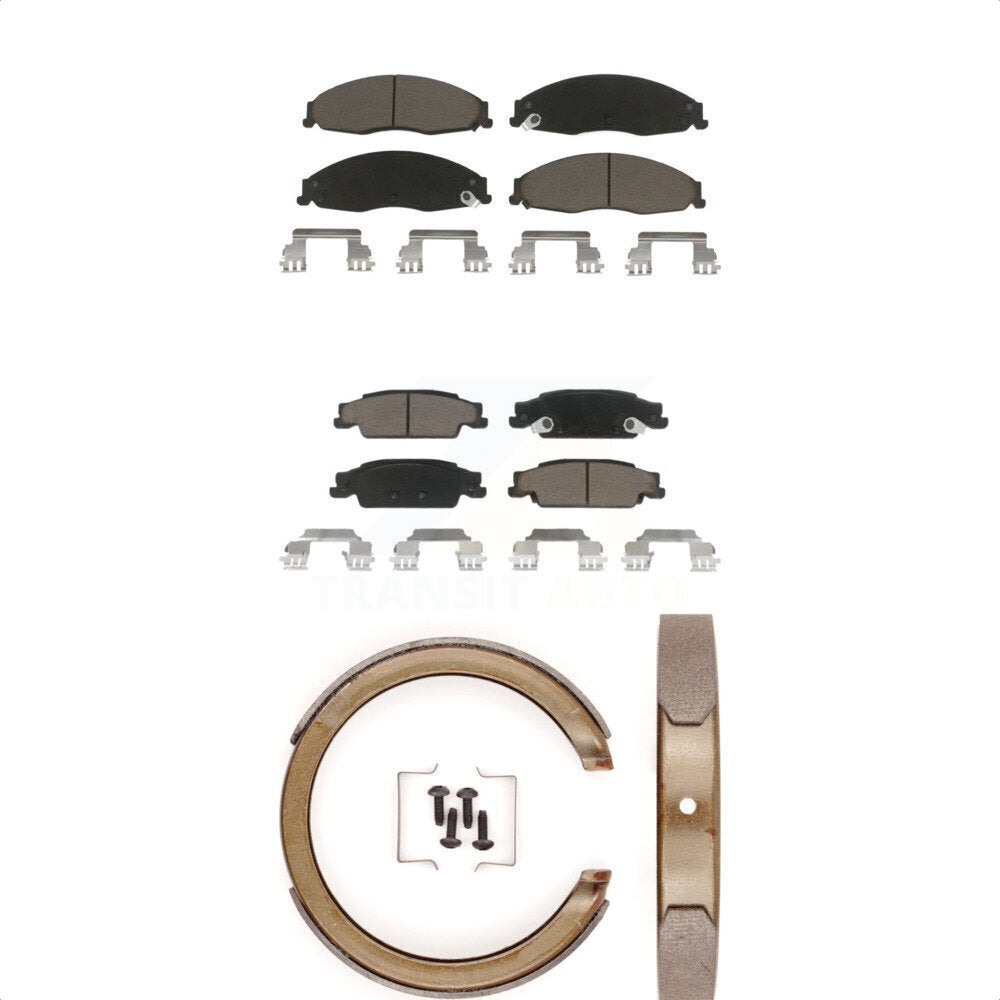 [Avant + Arrière] Kit de plaquette (céramique) de frein pour Cadillac STS KCN-100139