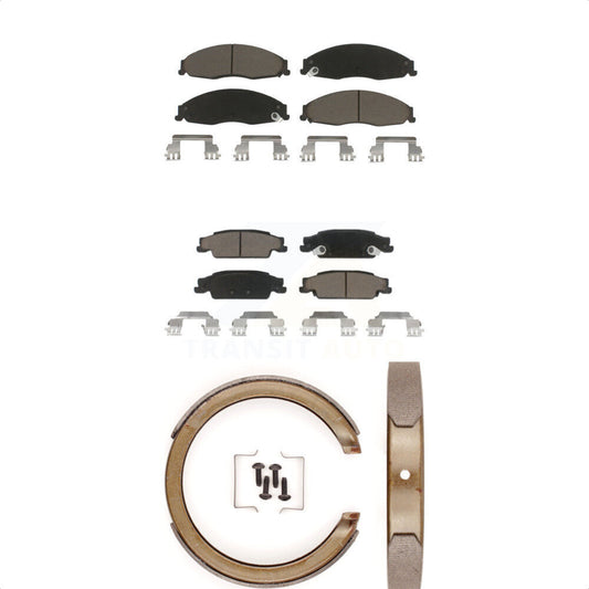 [Avant + Arrière] Kit de plaquette (céramique) de frein pour Cadillac STS KCN-100139