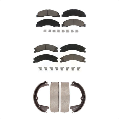 [Avant + Arrière] Kit de plaquette (céramique) de frein pour Ford E-450 Super Duty KCN-100142