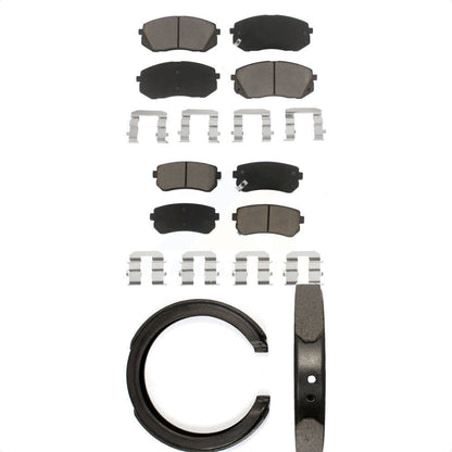 [Avant + Arrière] Kit de plaquette (céramique) de frein pour 2012-2013 Kia Sportage FWD KCN-100146
