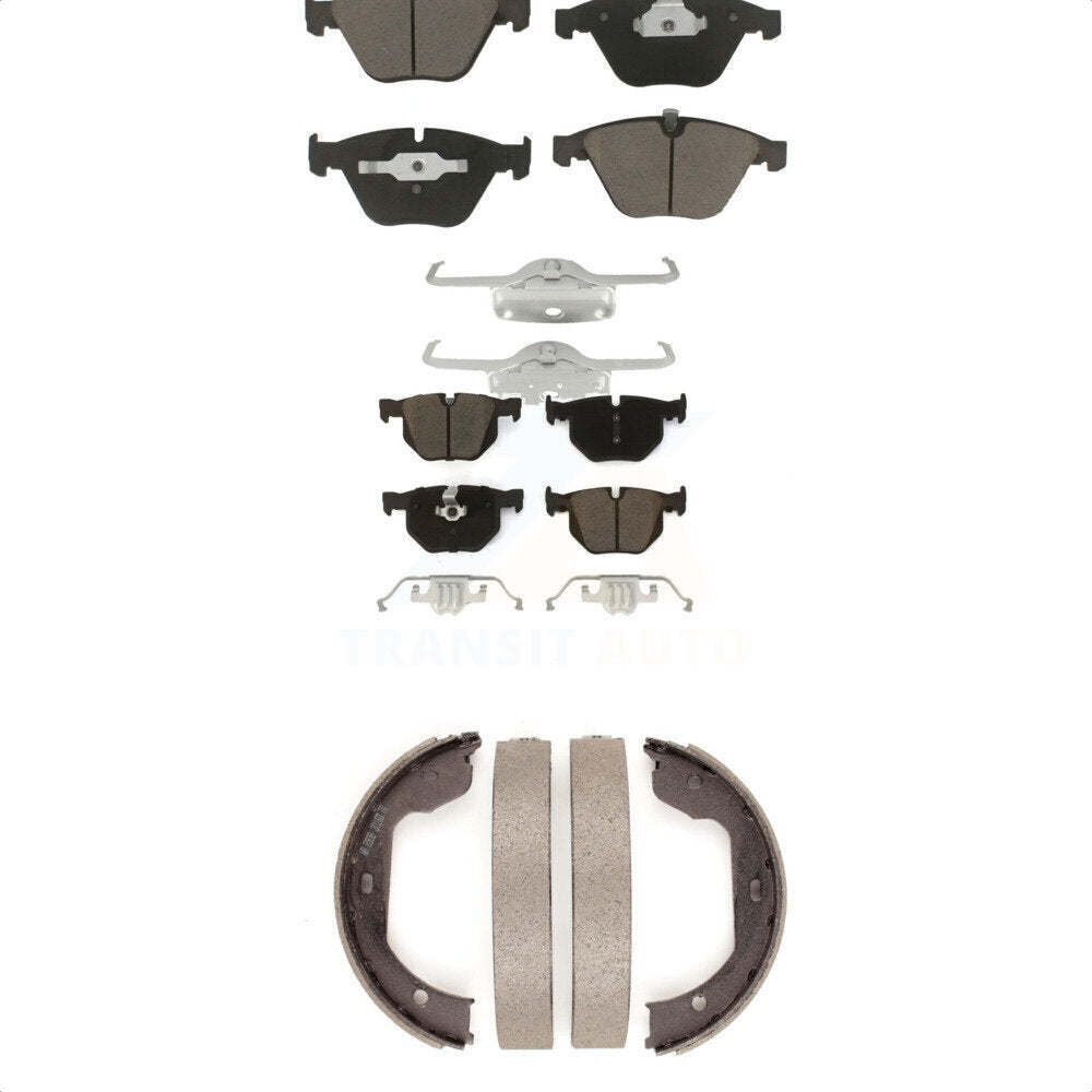 [Avant + Arrière] Kit de plaquette (céramique) de frein pour BMW 530i 528i 525i 530xi 535xi xDrive 535i 528xi 525xi KCN-100149