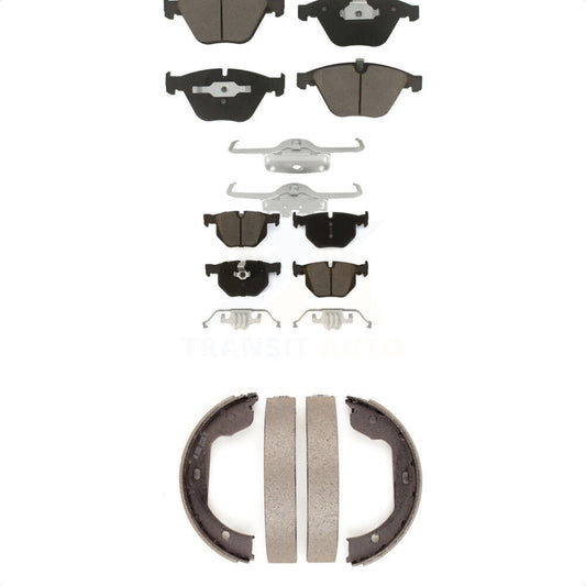 [Avant + Arrière] Kit de plaquette (céramique) de frein pour BMW 530i 528i 525i 530xi 535xi xDrive 535i 528xi 525xi KCN-100149