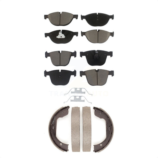 [Avant + Arrière] Kit de plaquette (céramique) de frein pour BMW 750Li xDrive 750i 740Li 740i 535i GT 550i Alpina B7 B7L ActiveHybrid 7 KCN-100151