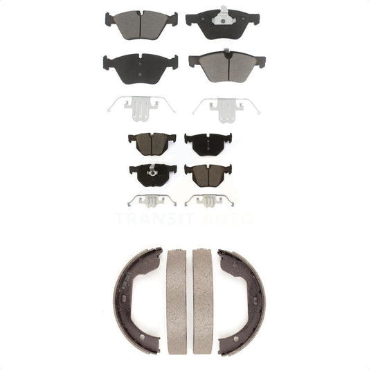[Avant + Arrière] Kit de plaquette (céramique) de frein pour BMW 525i KCN-100153