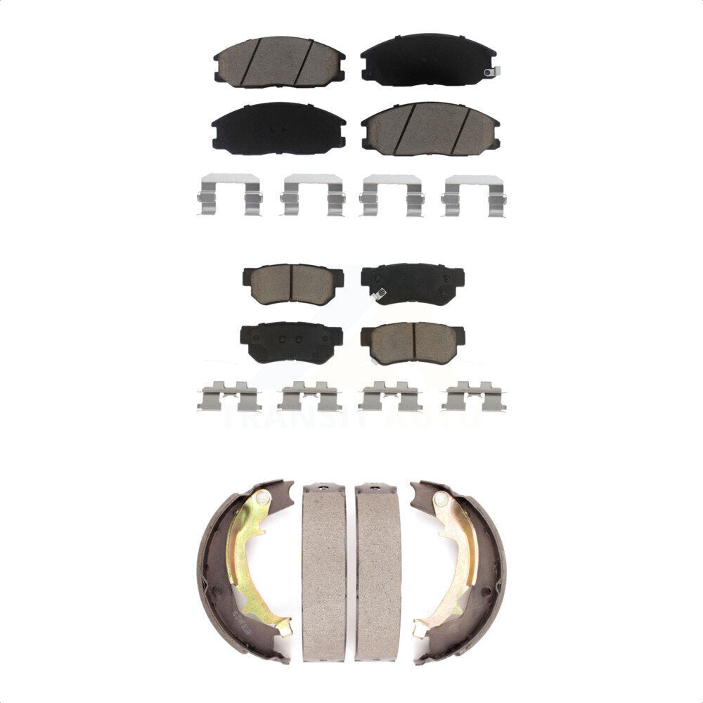 [Avant + Arrière] Kit de plaquette (céramique) de frein pour 2001-2006 Hyundai Santa Fe KCN-100156