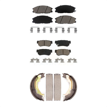 [Avant + Arrière] Kit de plaquette (céramique) de frein pour 2001-2006 Hyundai Santa Fe KCN-100156