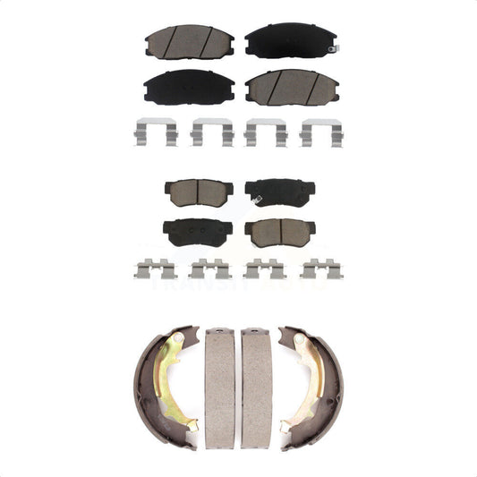 [Avant + Arrière] Kit de plaquette (céramique) de frein pour 2001-2006 Hyundai Santa Fe KCN-100156
