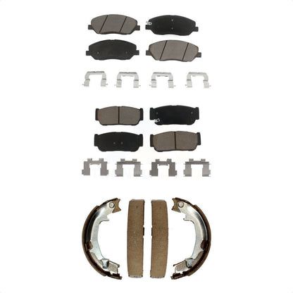 [Avant + Arrière] Kit de plaquette (céramique) de frein pour Kia Sedona Hyundai Entourage To 04/27/06 KCN-100158