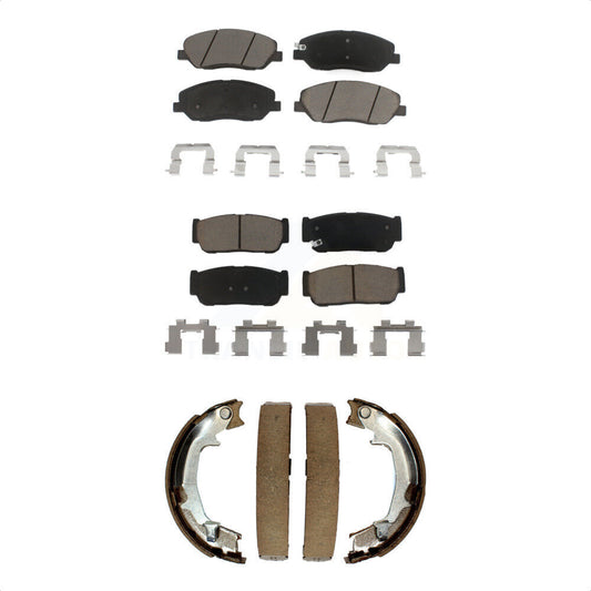 [Avant + Arrière] Kit de plaquette (céramique) de frein pour Kia Sedona Hyundai Entourage To 04/27/06 KCN-100158