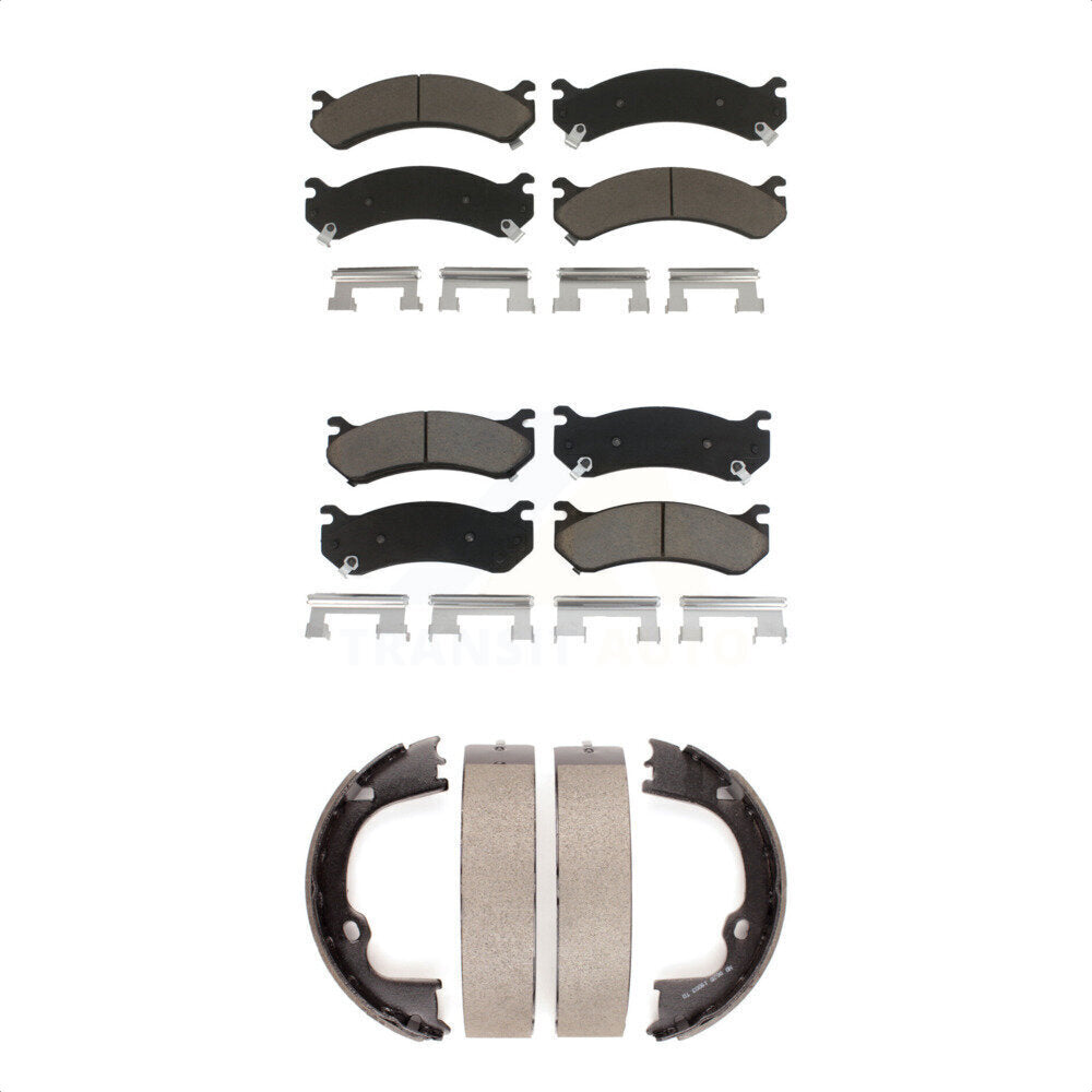 [Avant + Arrière] Kit de plaquette (céramique) de frein pour Chevrolet Silverado 2500 HD GMC Sierra Suburban Yukon XL KCN-100159
