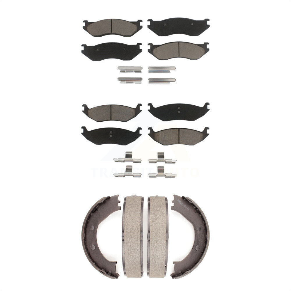 [Avant + Arrière] Kit de plaquette (céramique) de frein pour Dodge Durango Ram 1500 KCN-100160