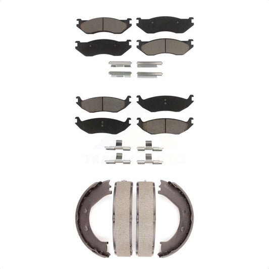 [Avant + Arrière] Kit de plaquette (céramique) de frein pour Dodge Durango Ram 1500 KCN-100160