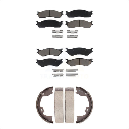 [Avant + Arrière] Kit de plaquette (céramique) de frein pour Dodge Ram 1500 2500 3500 KCN-100162