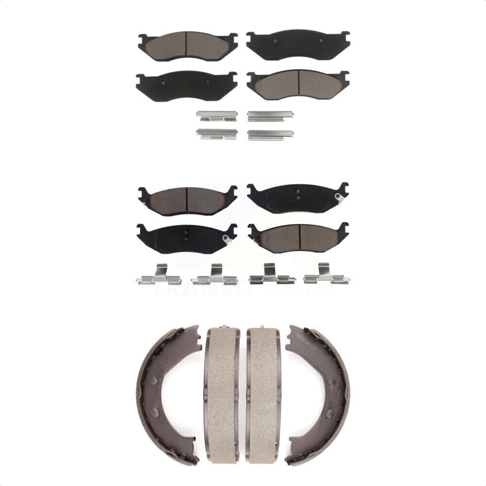 [Avant + Arrière] Kit de plaquette (céramique) de frein pour Dodge Ram 1500 KCN-100163