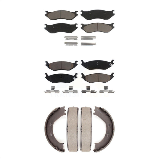[Avant + Arrière] Kit de plaquette (céramique) de frein pour Dodge Ram 1500 KCN-100163