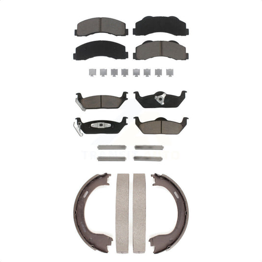 [Avant + Arrière] Kit de plaquette (céramique) de frein pour 2010-2011 Ford F-150 KCN-100167