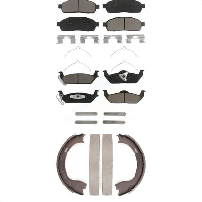 [Avant + Arrière] Kit de plaquette (céramique) de frein pour 2009 Ford F-150 KCN-100168