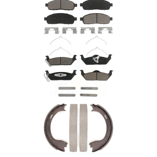 [Avant + Arrière] Kit de plaquette (céramique) de frein pour 2009 Ford F-150 KCN-100168