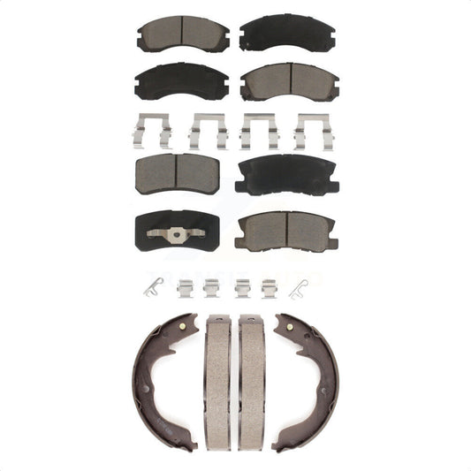 [Avant + Arrière] Kit de plaquette (céramique) de frein pour Mitsubishi Lancer KCN-100171