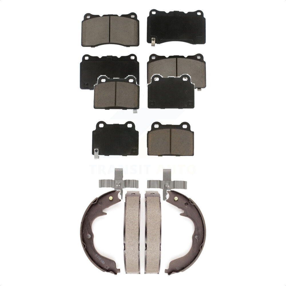 [Avant + Arrière] Kit de plaquette (céramique) de frein pour Mitsubishi Lancer KCN-100172