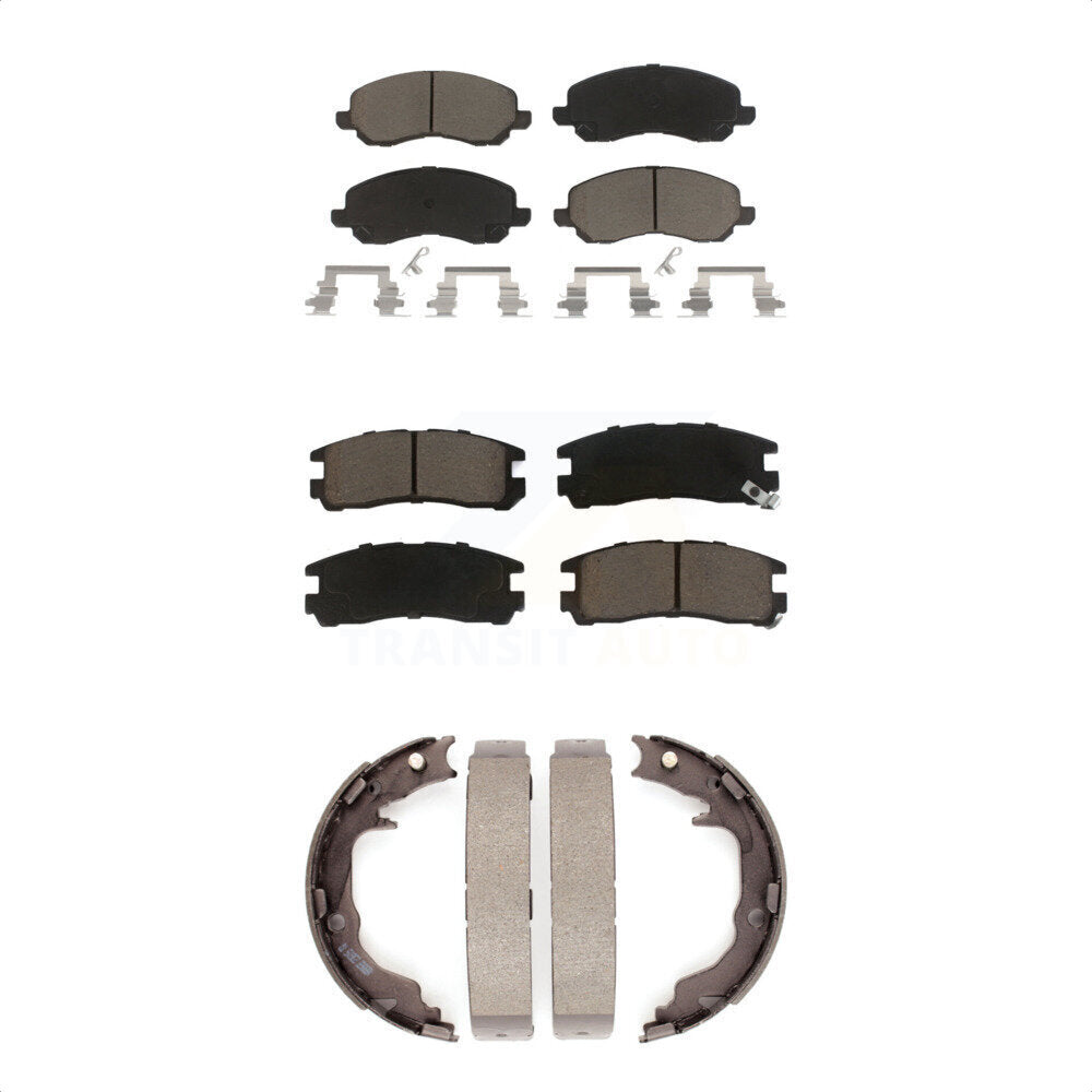[Avant + Arrière] Kit de plaquette (céramique) de frein pour Mitsubishi Galant Eclipse KCN-100173